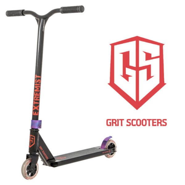 קורקינט פעלולים גריט אקסטרימיסט grit scooter extremist שחור 2 | להיט צעצועים