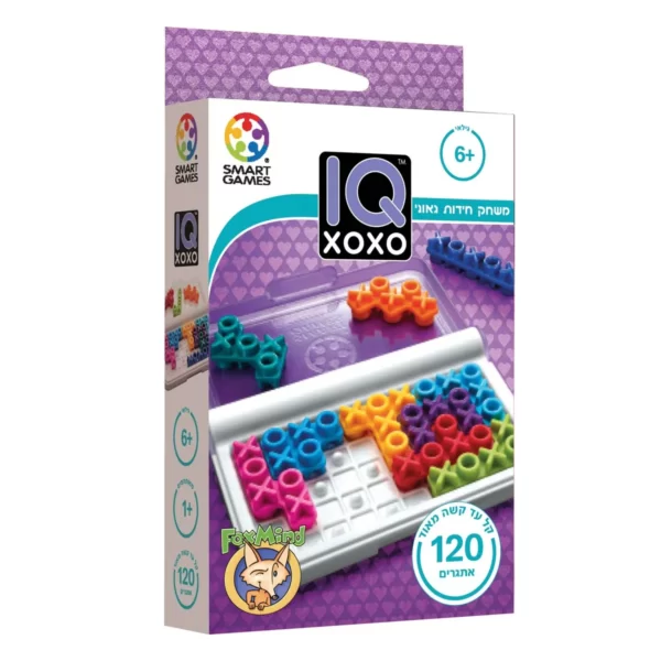 IQ XOXO משחק חשיבה פוקסמיינד Foxmind | משחק חשיבה לילדים | משחקי חשיבה לילדים | להיט צעצועים