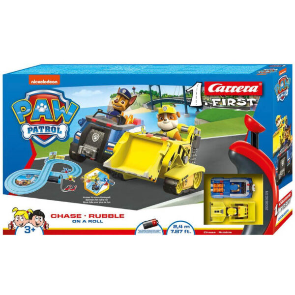 מסלול מכוניות מפרץ ההרפתקאות 2.4 מטר paw patrol מבית Carrera 1 | להיט צעצועים