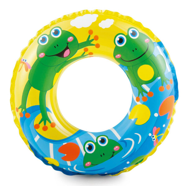 גלגל ים מודפס צפרדעים 61 ס׳׳מ אנונימה | להיט צעצועים