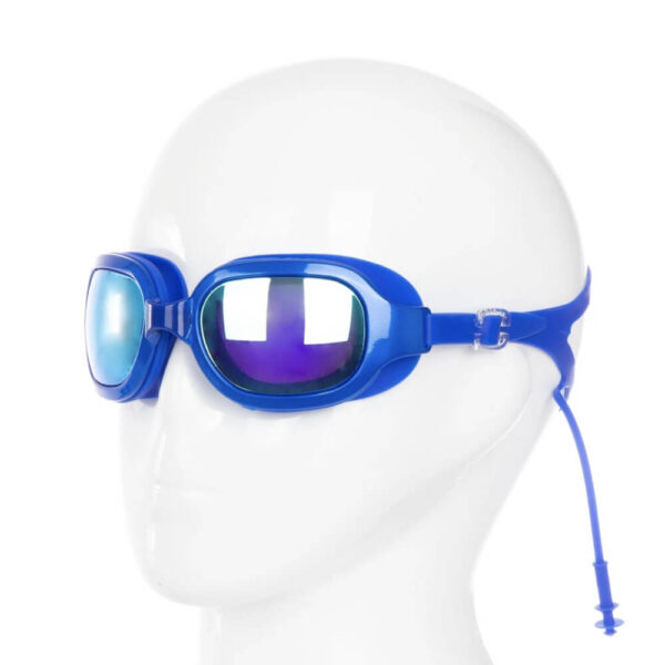 משקפת שחיה ללא אדים UV כולל אטמים למבוגרים כחול | להיט צעצועים