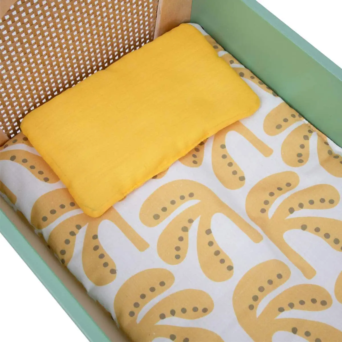 עריסת עץ וינטאג' לבובה פוקסמיינד FoxMind 2 | להיט צעצועים