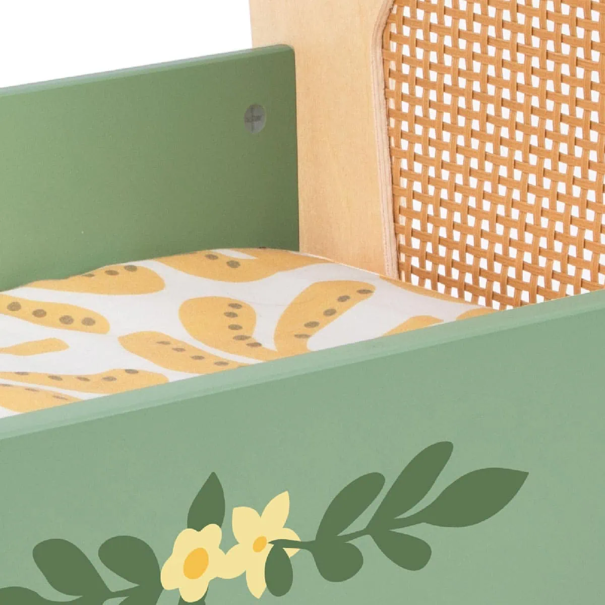 עריסת עץ וינטאג' לבובה פוקסמיינד FoxMind 3 | להיט צעצועים